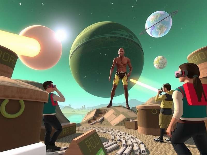 Planet Protector VR Gameplay Screenshot